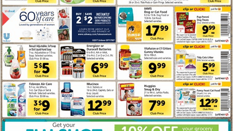 Safeway Dove '60 Years of Care' Feature